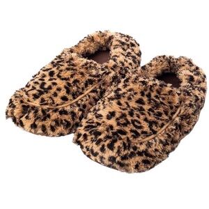 Steve Madden Leopard Print Plush Slippers Women’s Size 7
